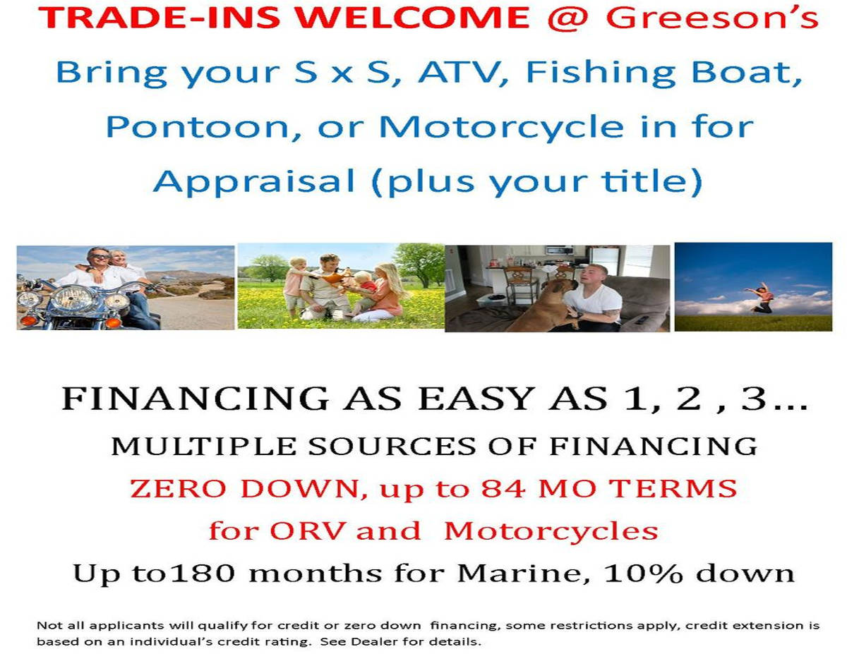 Flyer - Trade-Ins Financing